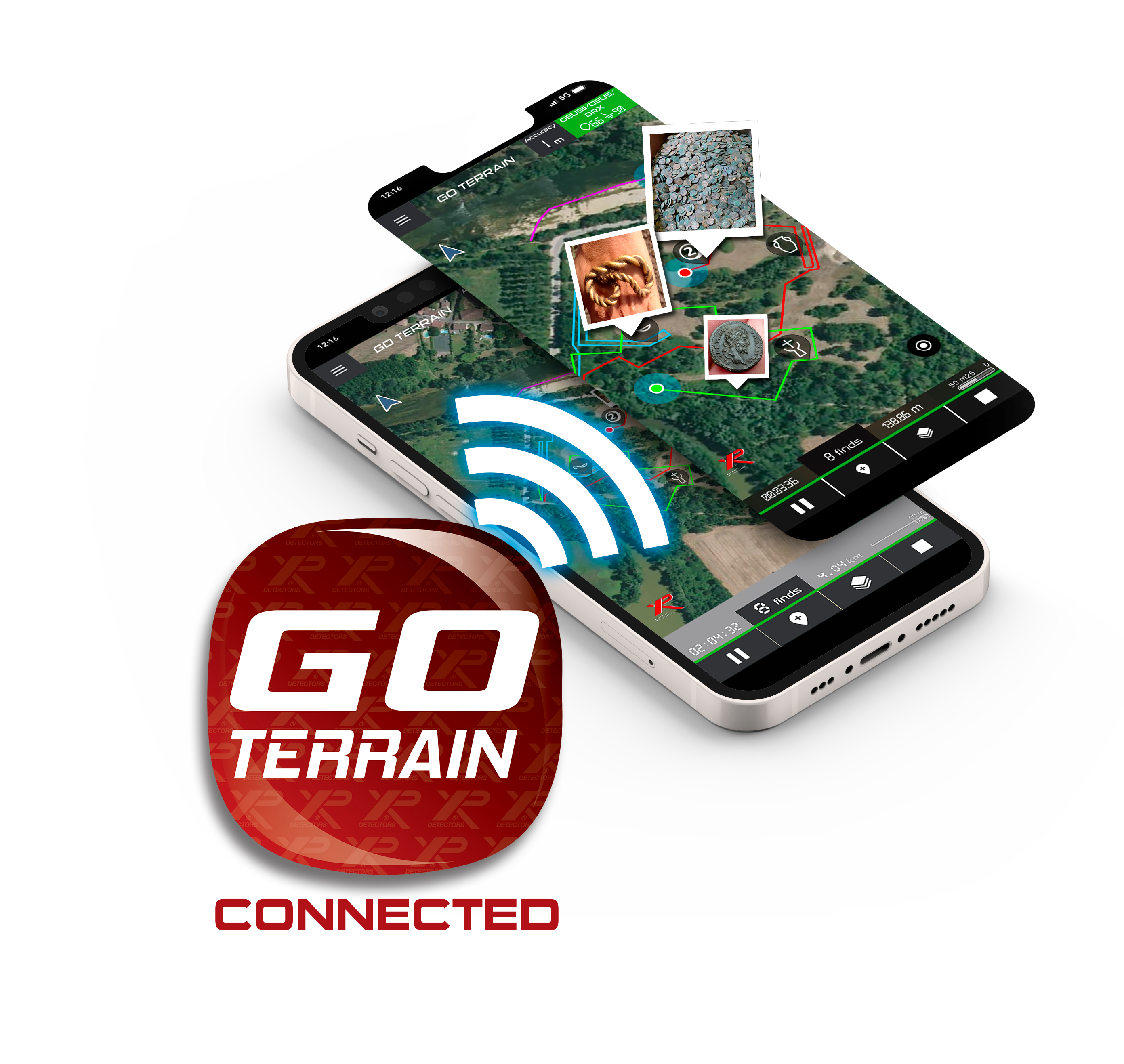 Попробуйте приложение GO TERRAIN от XP — оно меняет правила игры в металлодетекторе!