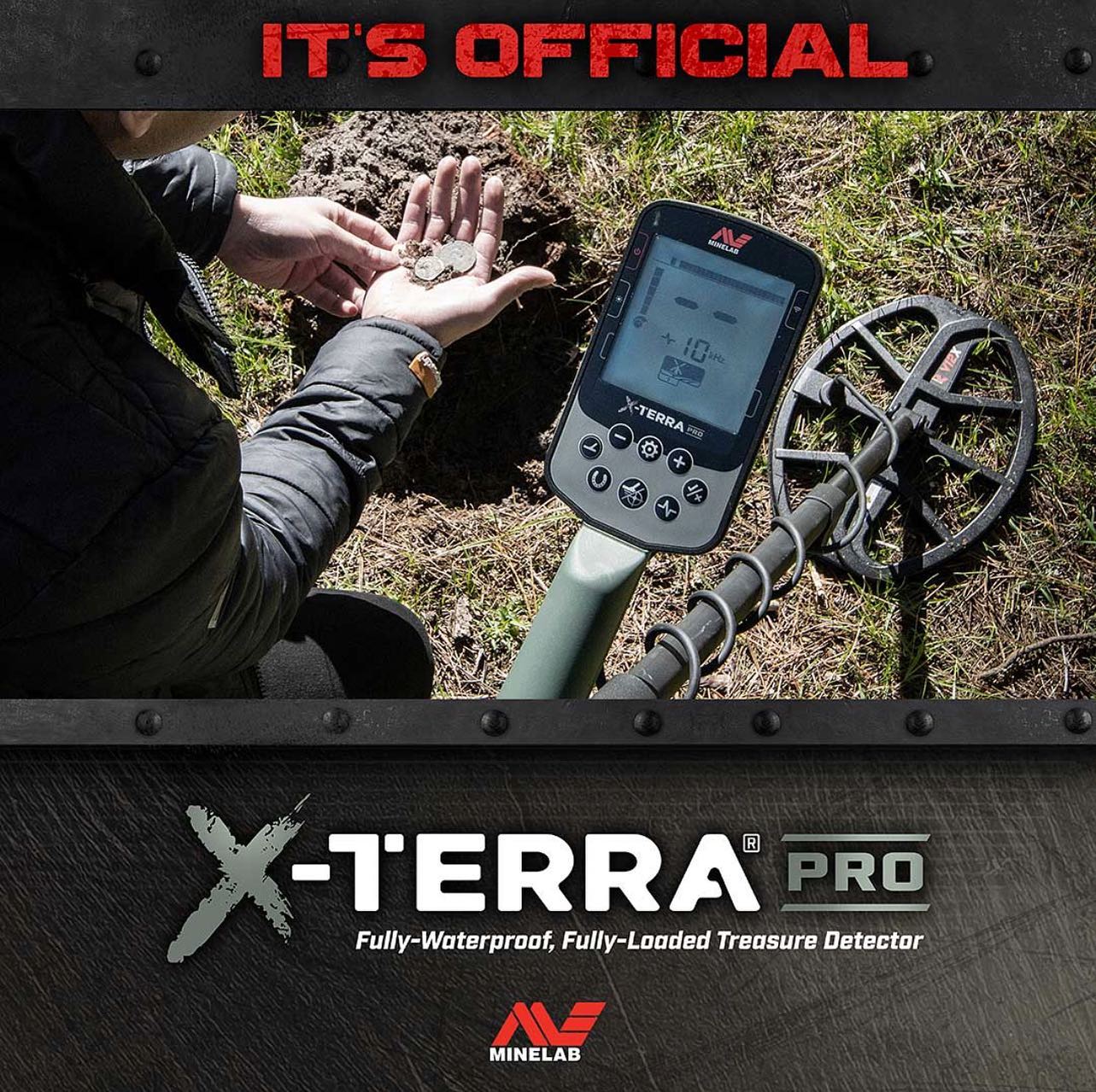 Металлоискатель Minelab X-TERRA Pro: что мы знаем на данный момент