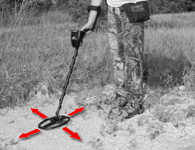 pinpointing metal detector