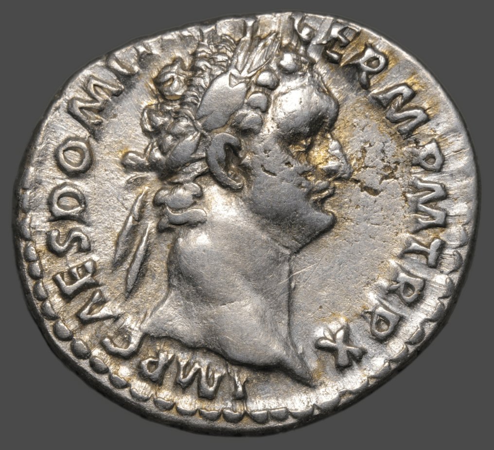 Римская империя. Домициан (81-96 гг. н.э.). AR Denarius #1.1