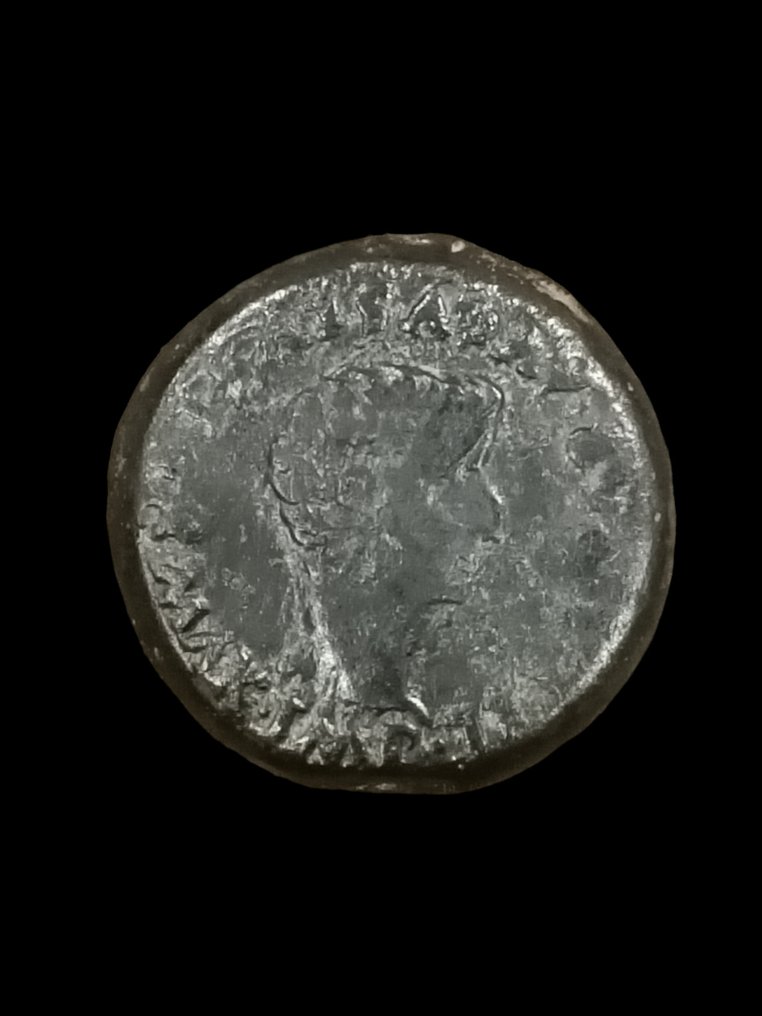 Hispania, Italica. Tiberius (14-37 н.э.). As - MVNIC ITALIC PERM DIVI AVG (Без резервной цены) #1.1