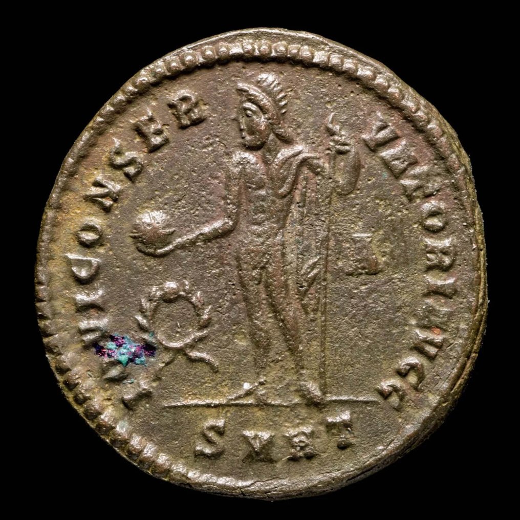 Римская империя. Максимин II (311–313 гг. н.э.). Follis IOVI CONSERVATORI AVGG, Гераклея (без резервной цены) #1.1