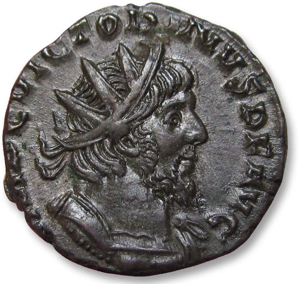 Римская империя. Викторин (269–271 гг. н. э.). Мятный двор Antoninianus Colonia Agrippenensis (Кельн), 269-271 гг. н. э. — SALVS AVG, реверс — № 1.1