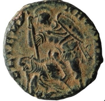 Римская империя. Divus Constantinus I (337-340 н.э.) / Constantius II (337-361 н.э.). Лот из 2 фоллисов (без резервной цены) #2.1