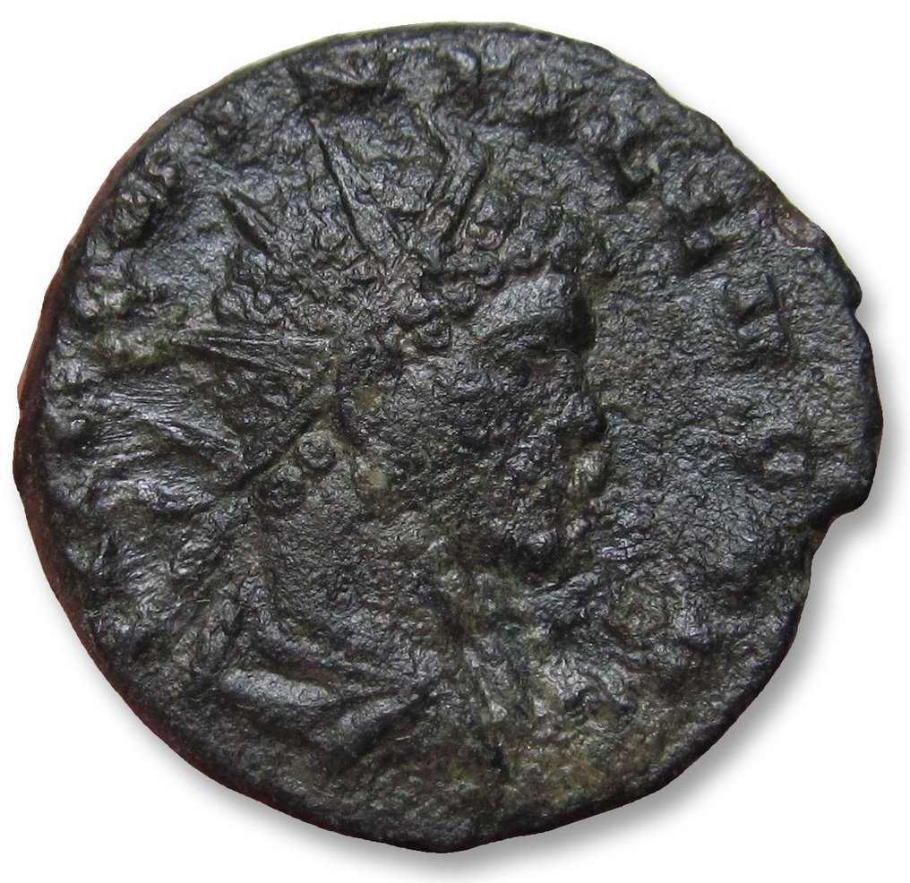 Римская империя. Квинтилл (270 г. н.э.). Монетный двор Antoninianus Mediolanum (Милан), 270 г. н. э. — MARTI PACI — № 1.1.