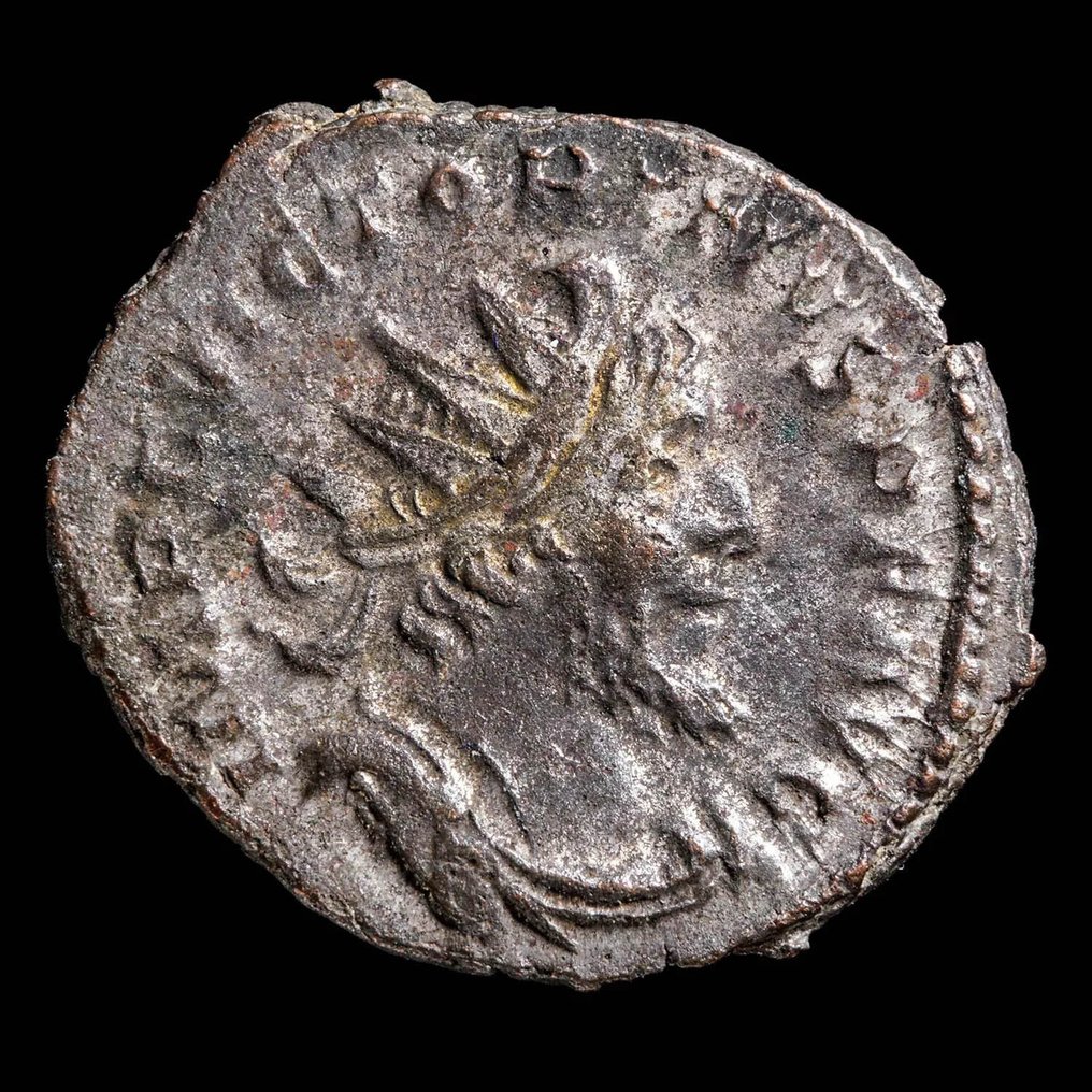 Римская империя. Викторин (269–271 гг. н. э.). Antoninianus PAX AVG (без резервной цены) # 1.1