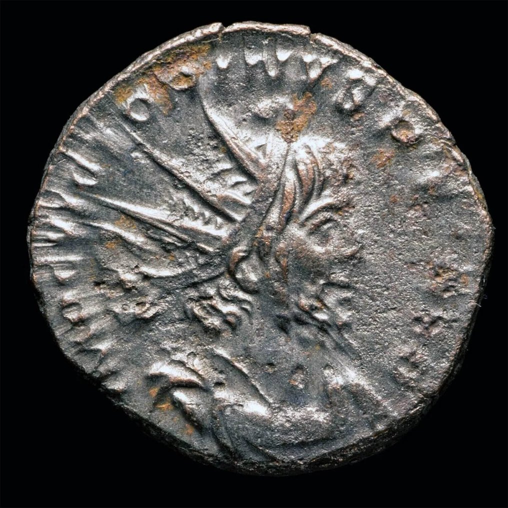 Римская империя. Викторин (269–271 гг. н. э.). Antoninianus PAX AVG (без резервной цены) # 1.1