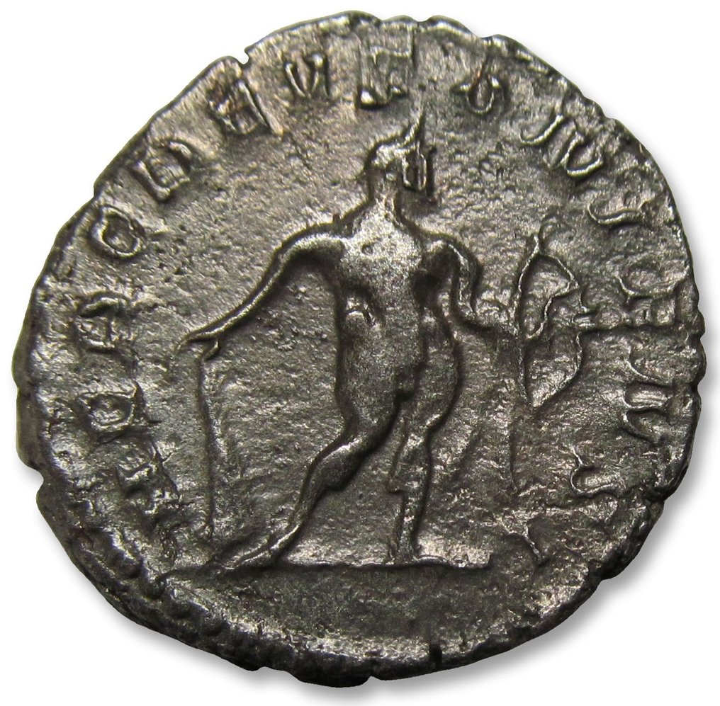 Римская империя. Постум (260–269 гг. н.э.). Antoninianus Treveri или Кельнский монетный двор 260-261 гг. н. э. — HERC DEVSONIENSI — более редкий реверсивный тип № 1.1.