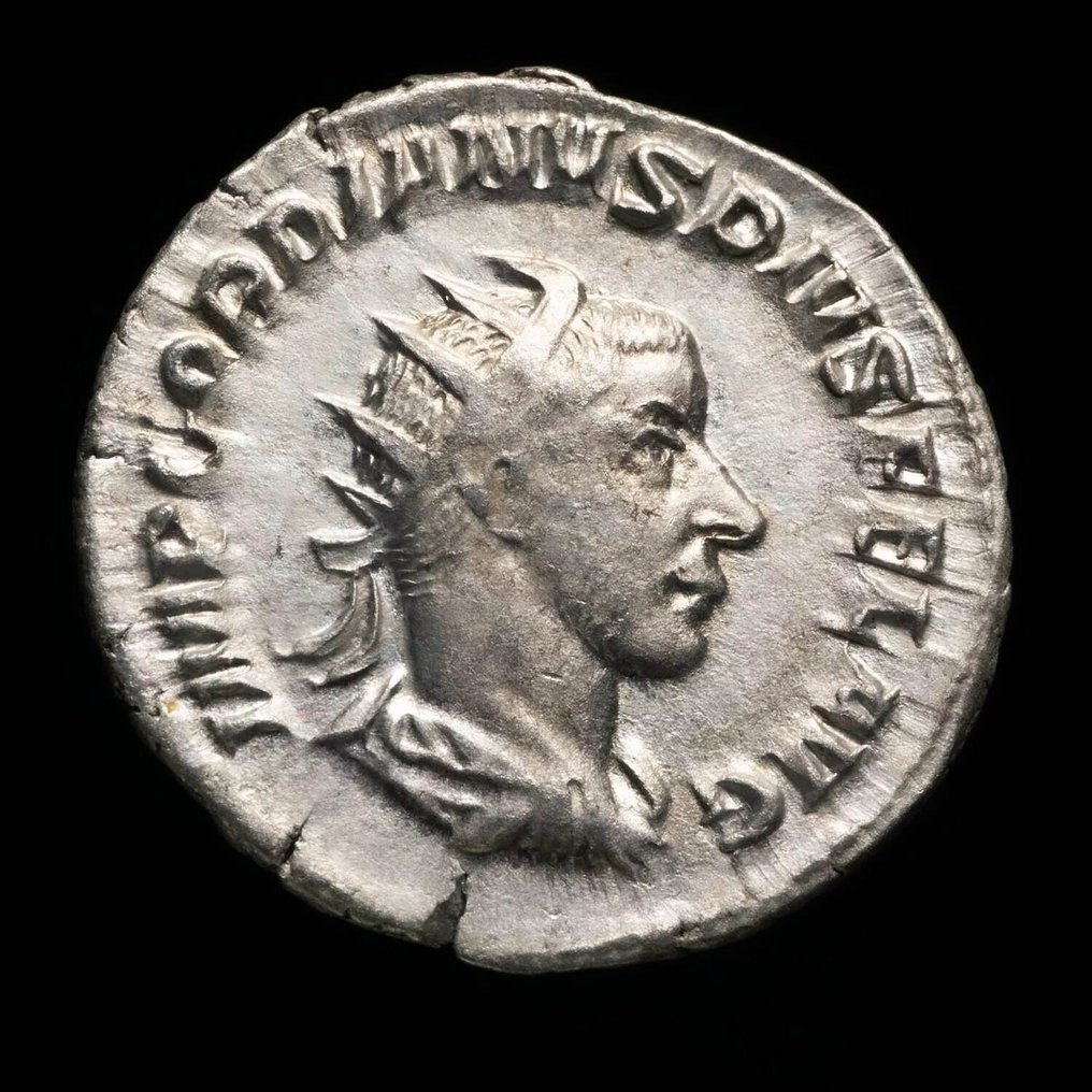Римская империя. Гордиан III (238–244 гг. н. э.). Antoninianus SECVRITAS PERPET (без резервной цены) #1.1