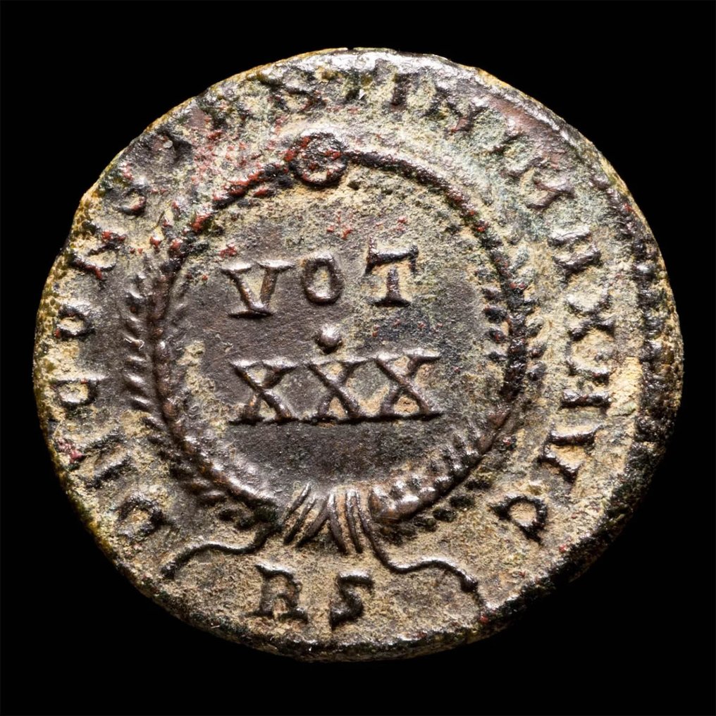 Римская империя. Константин I (306–337 гг. н. э.). Centenionalis DN CONSTANTINI MAX AVG VOT XXX, Рим (без резервной цены) #1.1
