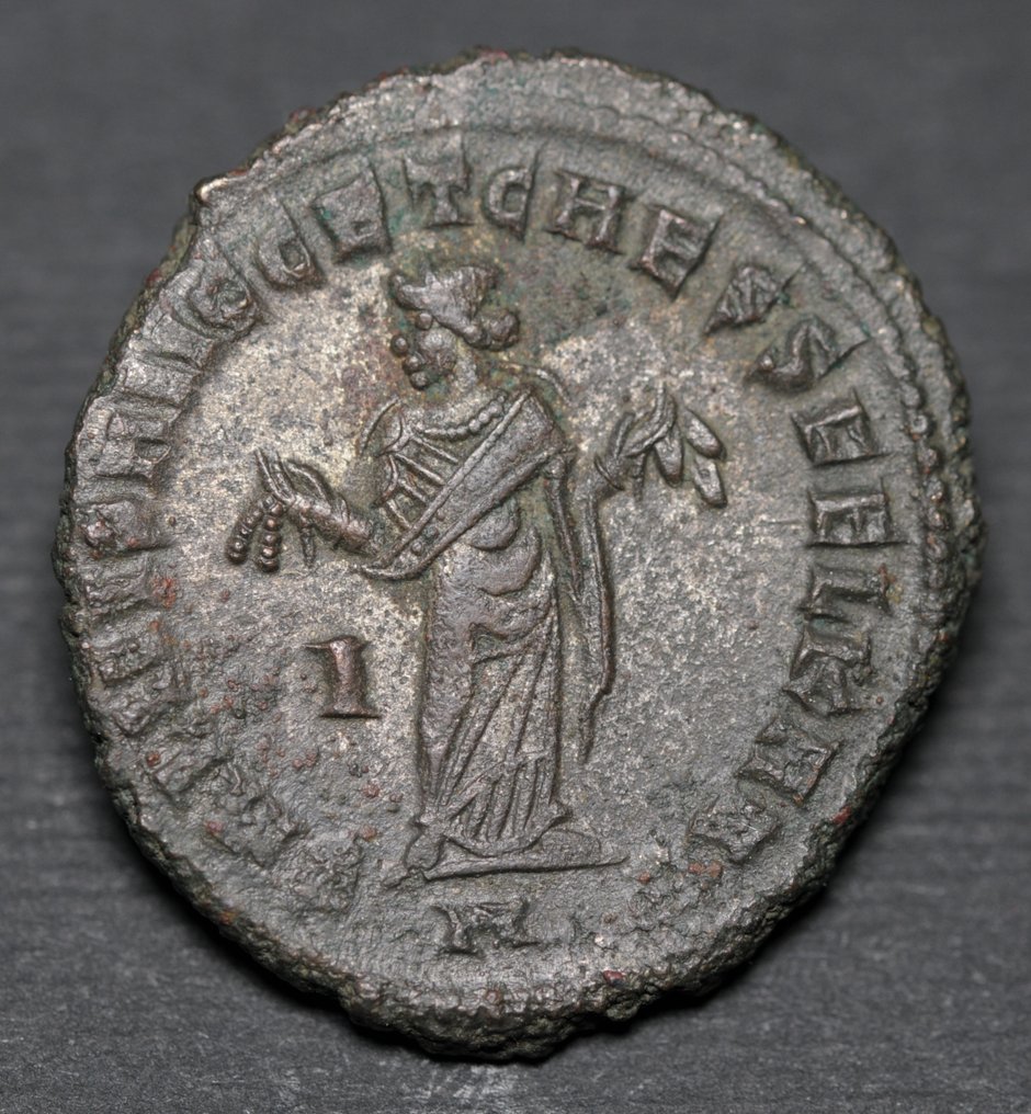 Римская империя. Максимиан (286–305 гг. н. э.). Фоллис Карфаген (без резервной цены) # 1.1