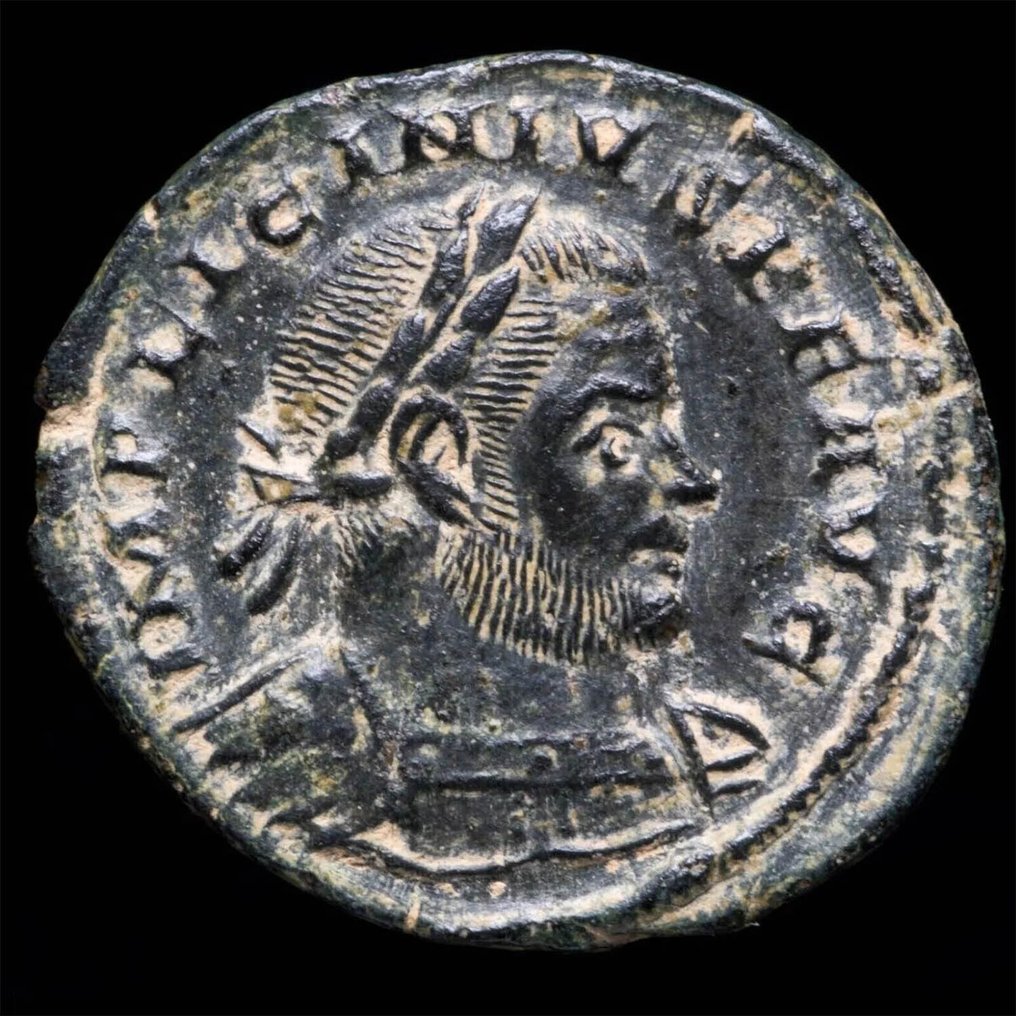 Римская империя. Лициний I (308–324 гг. н. э.). Follis GEN POP ROM, Трир (без резервной цены) № 1.1