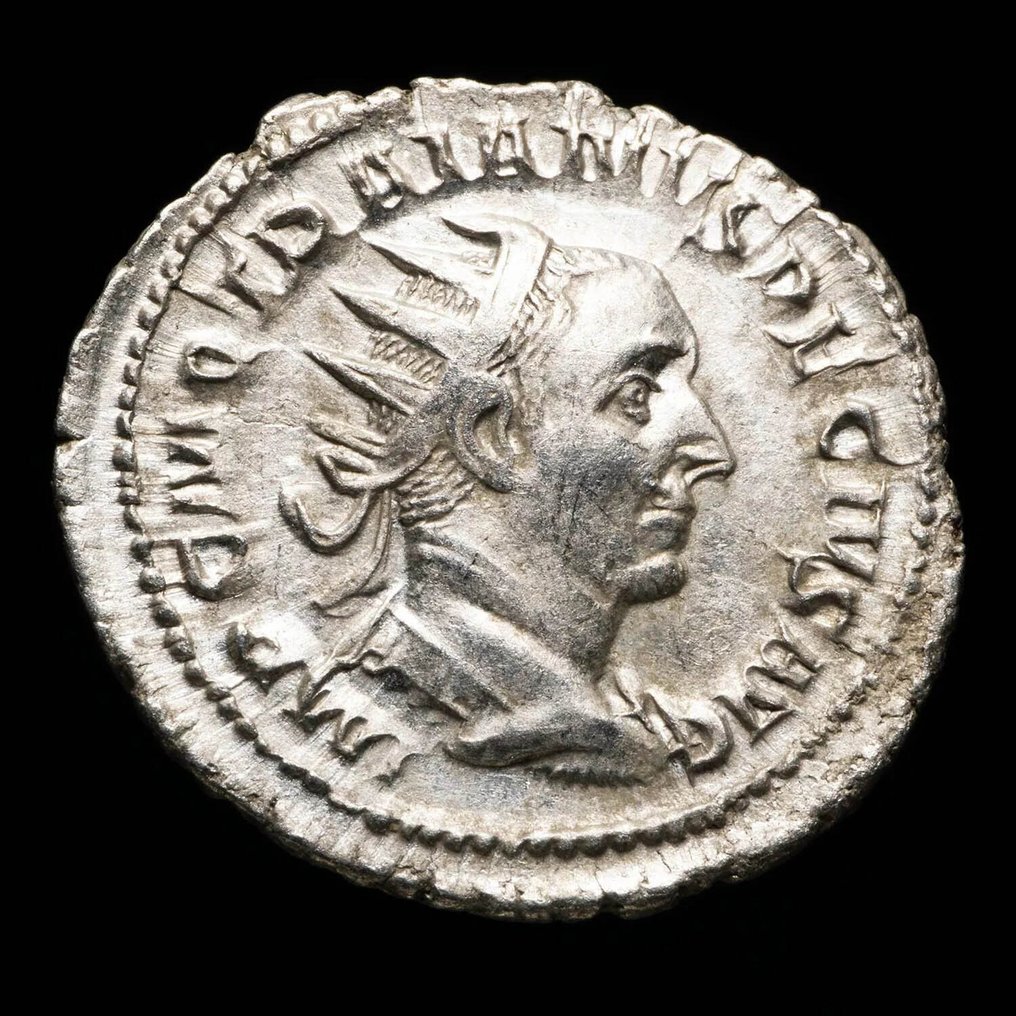 Римская империя. Траян Деций (249–251 гг. н.э.). Антонинианус Рома - ДАКИЯ (без резервной цены) #1.1