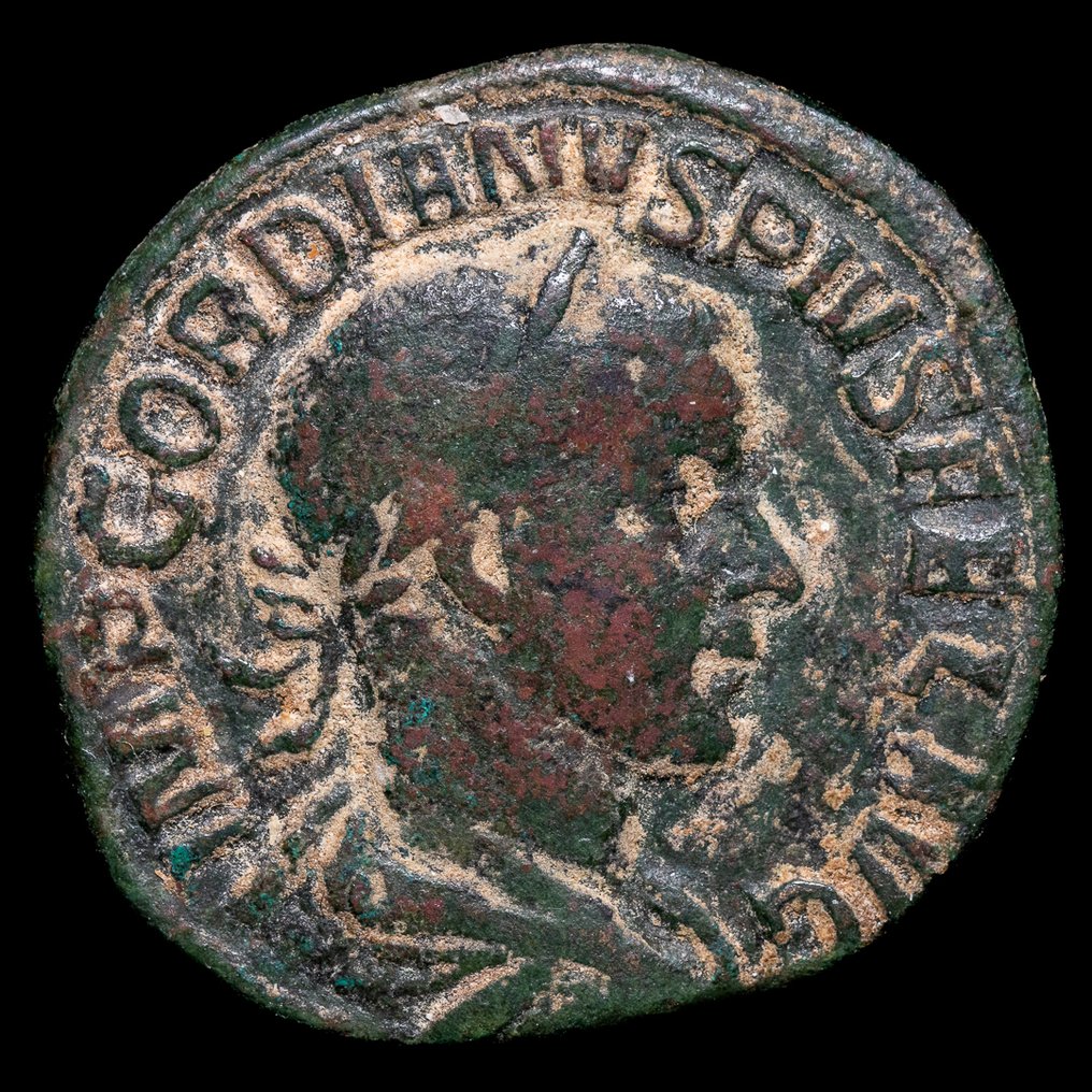 Римская империя. Гордиан III (238–244 гг. н. э.). Сестерций Рома - IOVI STTORI (без резервной цены) #1.1