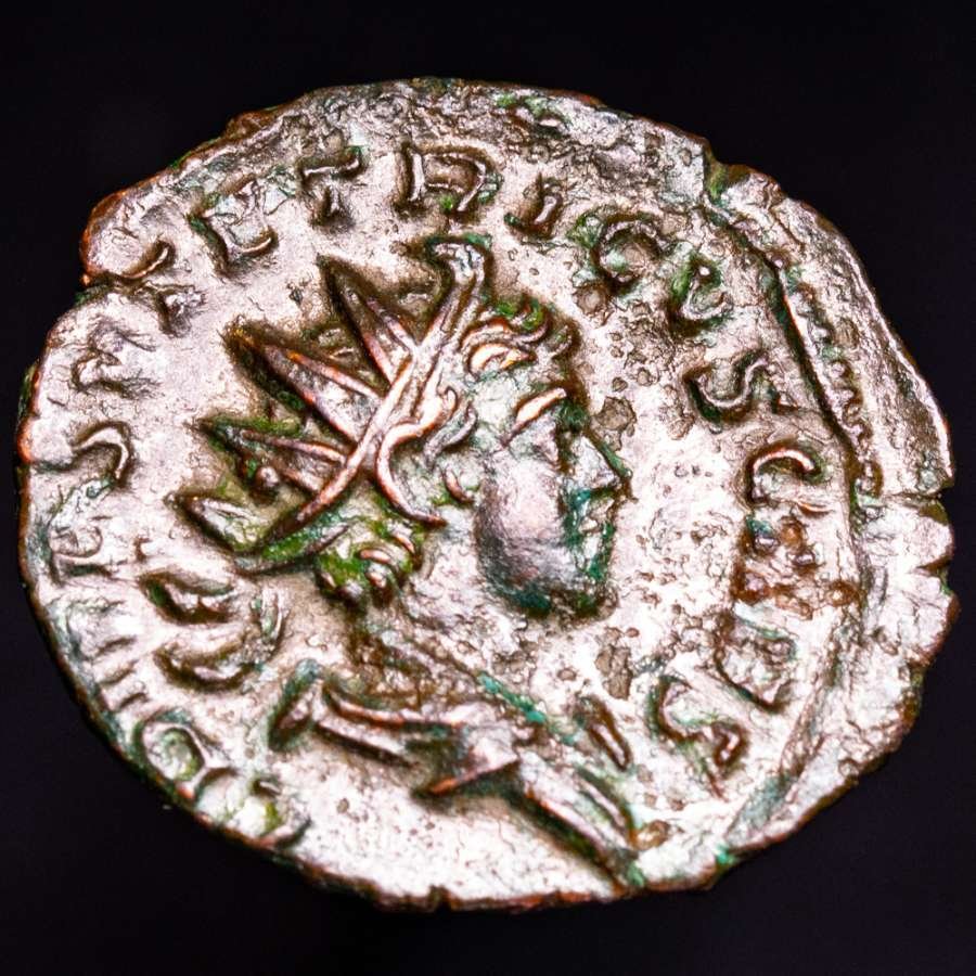 Римская империя. Тетрик II (270–274 гг. н.э.). Антониниан Трир, 272–274 гг. н. э. ПРИНЦ ИВВЕНТ (без резервной цены) # 1.1