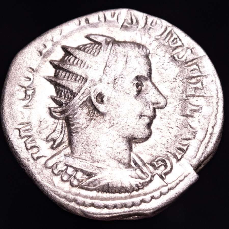 Римская империя. Гордиан III (238–244 гг. н. э.). Антониниан, отчеканенный в Антиохии. ORIENS AVG (без резервной цены) #1.1