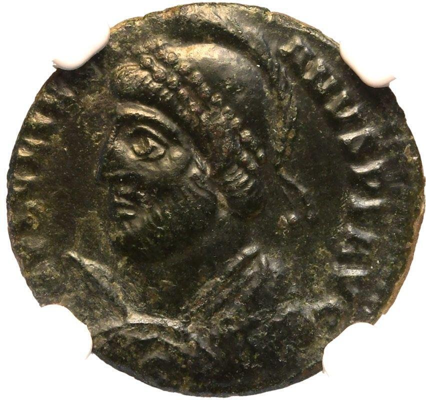 Римская империя. Юлиан II Апостата (360–363 гг. н.э.). Фоллис Прекрасное состояние (без стартовой цены) #1.1