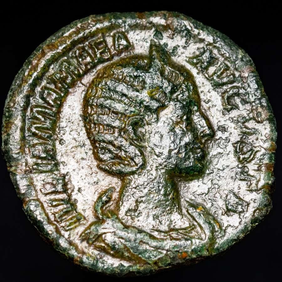 Римская империя. Юлия Мамая (Августа, 222–235 гг. н.э.). Сестерций Римский монетный двор. FECVNDITAS AVGVSTAE (без резервной цены) # 1.1