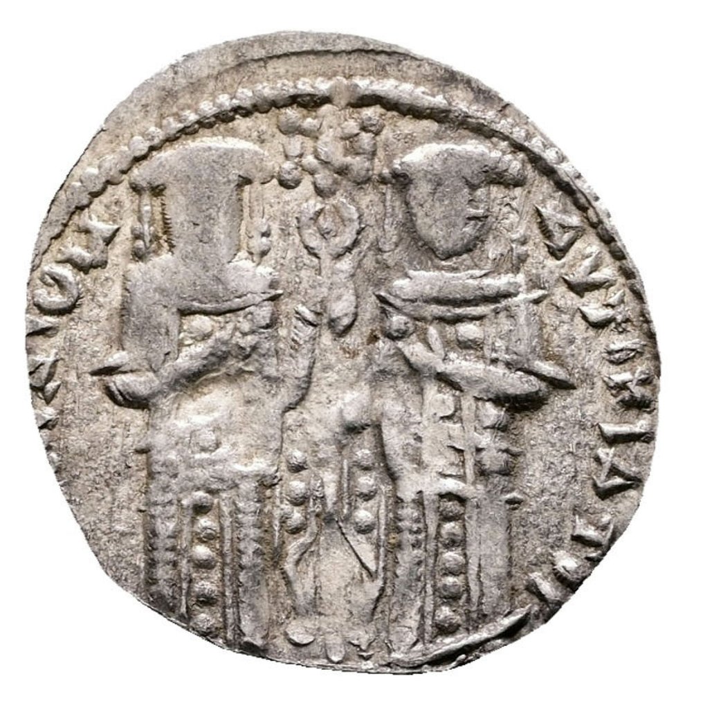 Византийская империя. Андроник II Палеолог (1282–1328 гг. н.э.). Константинопольский базиликон (без резервной цены) № 2.1