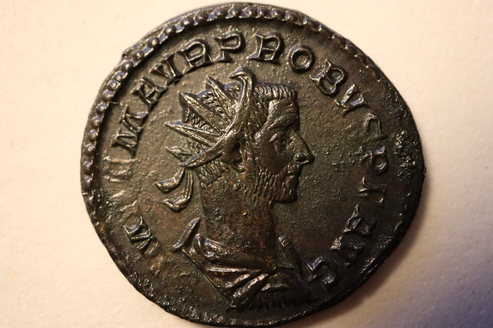 Римская империя. Проб (276–282 гг. н.э.). Antoninianus Lugdunum - MARS VICTOR (без резервной цены) #3.2
