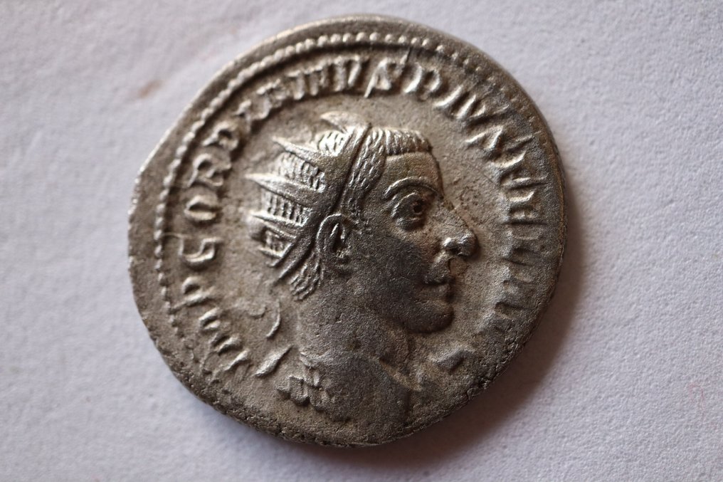 Римская империя. Гордиан III (238–244 гг. н. э.). Антониниан Рим - FORTVNA REDVX (без резервной цены) # 2.2