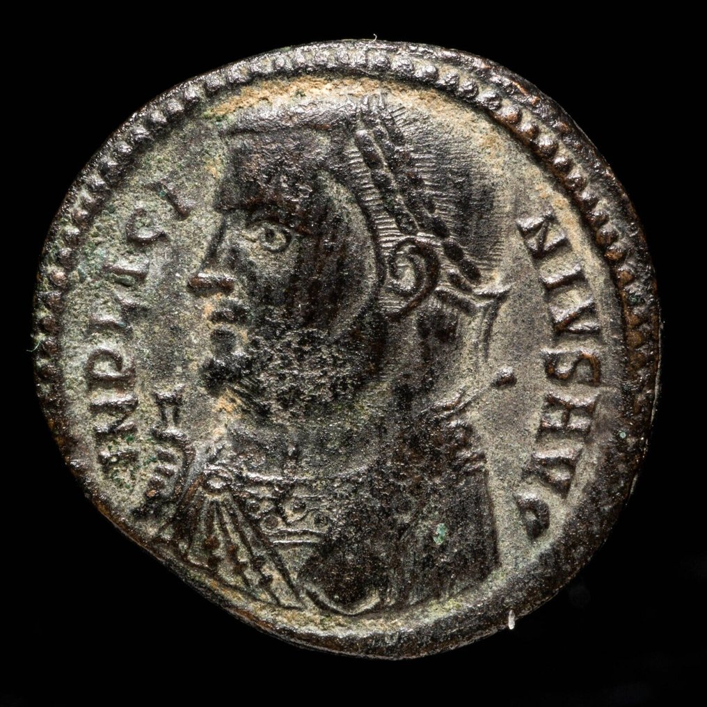 Римская империя. Лициний I (308–324 гг. н. э.). IOVI CONSERVATORIAVGG, Никомедия (без резервной цены) #1.1