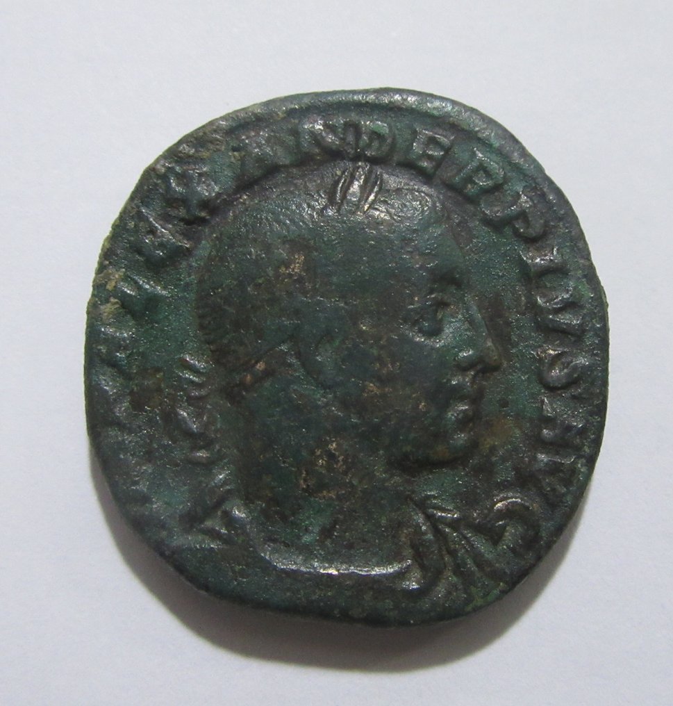 Римская империя. Северус Александр (222–235 гг. н.э.). Сестерций Рим - Соль (без резервной цены) #2.1