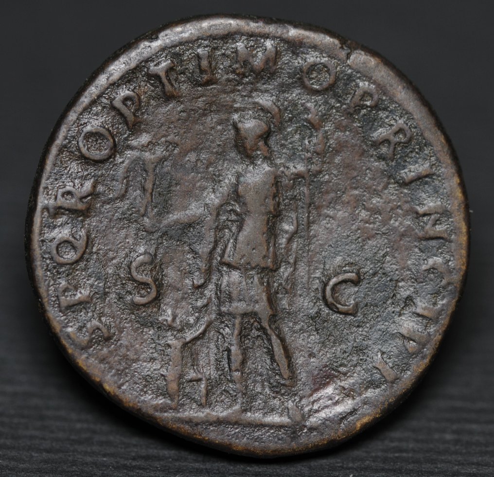 Римская империя. Траян (98–117 гг. н.э.). Дупондиус (без резервной цены) #2.1