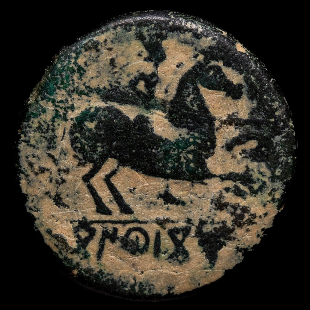 Hispania, Conterbia Carbica. 120-80 гг. до н.э. (без резервной цены) #1.1