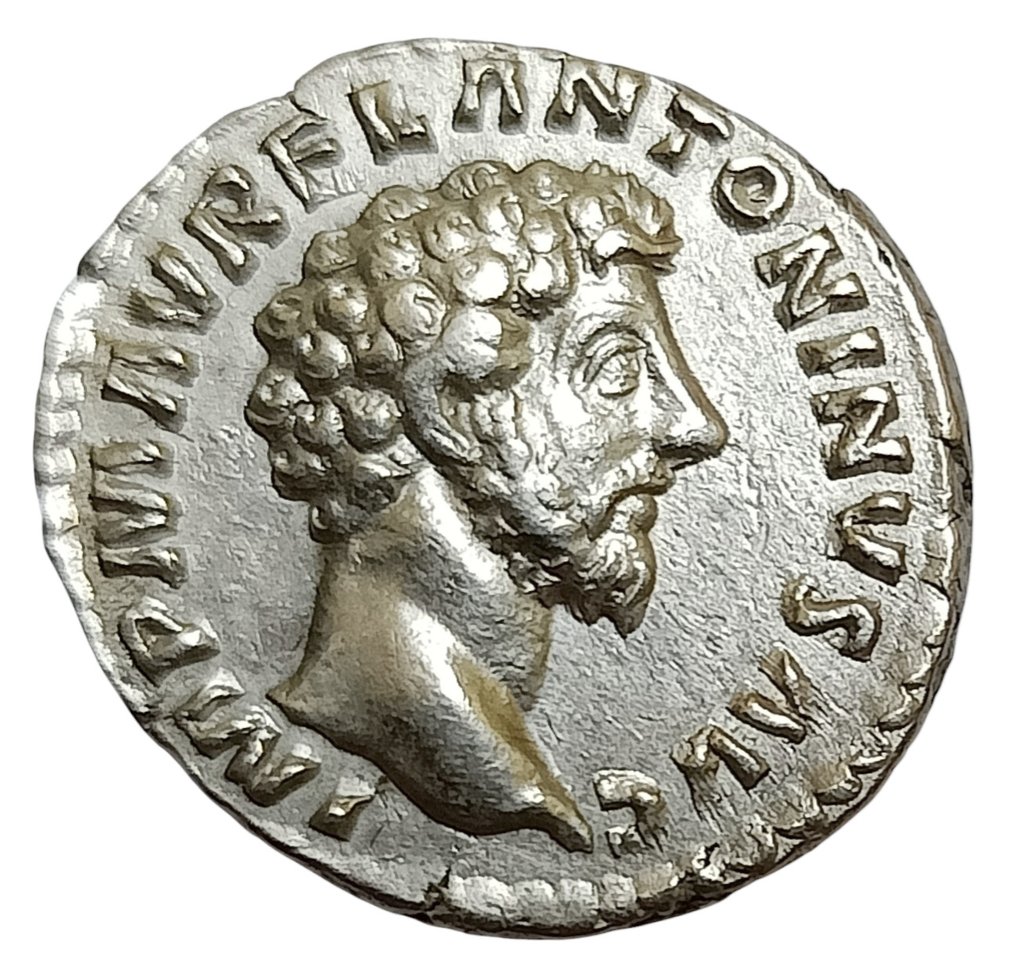 Римская империя. Марк Аврелий (161-180 гг. н.э.). Денарий Рим - Конкордия сидит #1.1