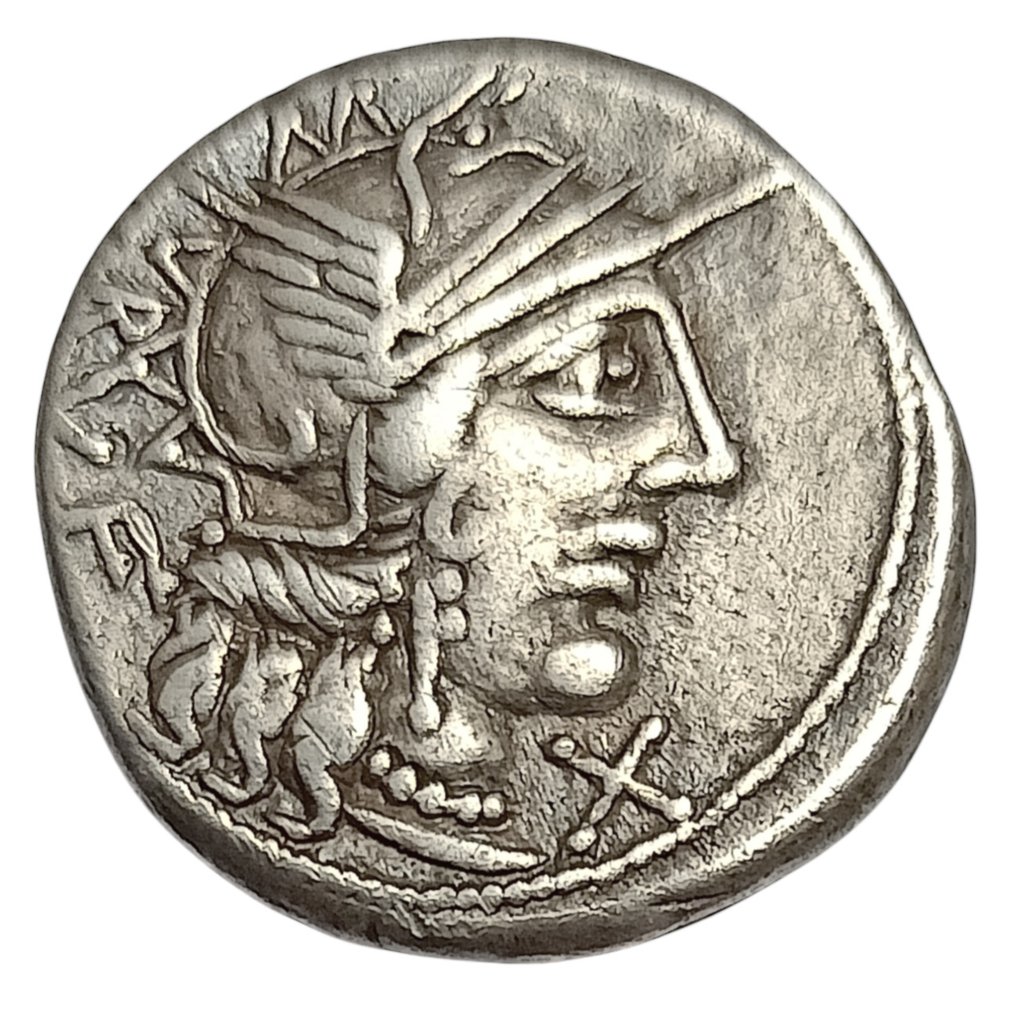 Римская республика. К. Миниций Руф, 122 г. до н.э. Денарий (без резервной цены) #1.1