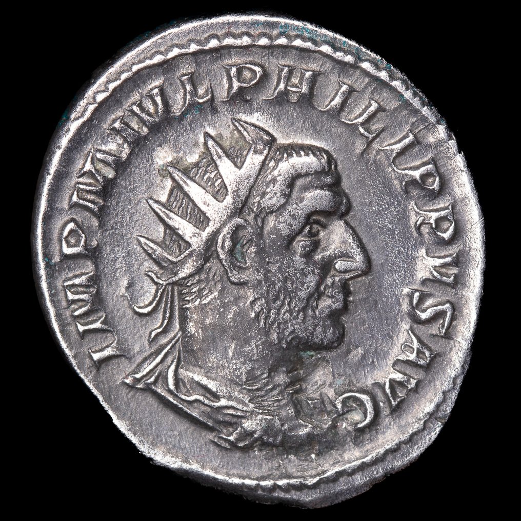 Римская империя. Филипп I (244–249 гг. н.э.). Антонинианус Рома - ANNONA AVGG (без резервной цены) # 1.1