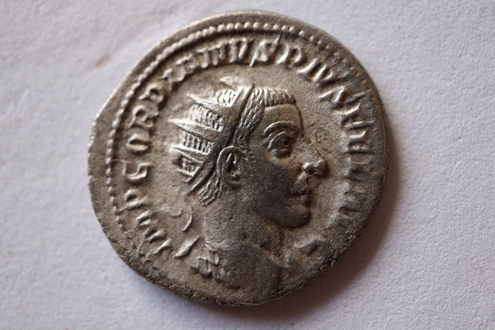 Римская империя. Гордиан III (238–244 гг. н. э.). Антониниан Рим - FORTVNA REDVX (без резервной цены) # 1.1