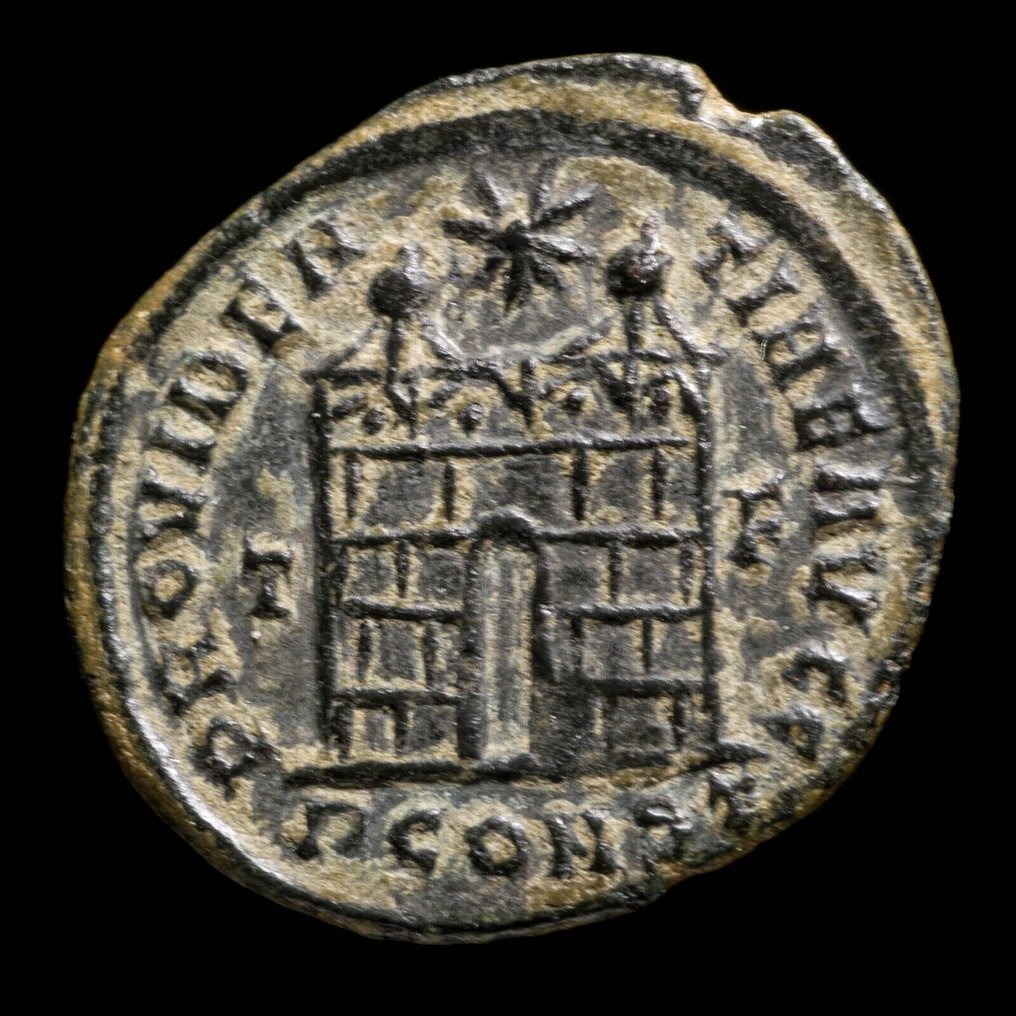 Римская империя. Константин I (306–337 гг. н.э.). Centenionalis PROVIDENTIAE AVGG, Арль (без резервной цены) № 1.1