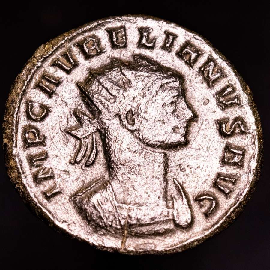 Римская империя. Аврелиан (270–275 гг. н. э.). Монетный двор Антониниан Сисция, 273-274 гг. ORIENS AVG / XXIQ (без резервной цены) № 1.1