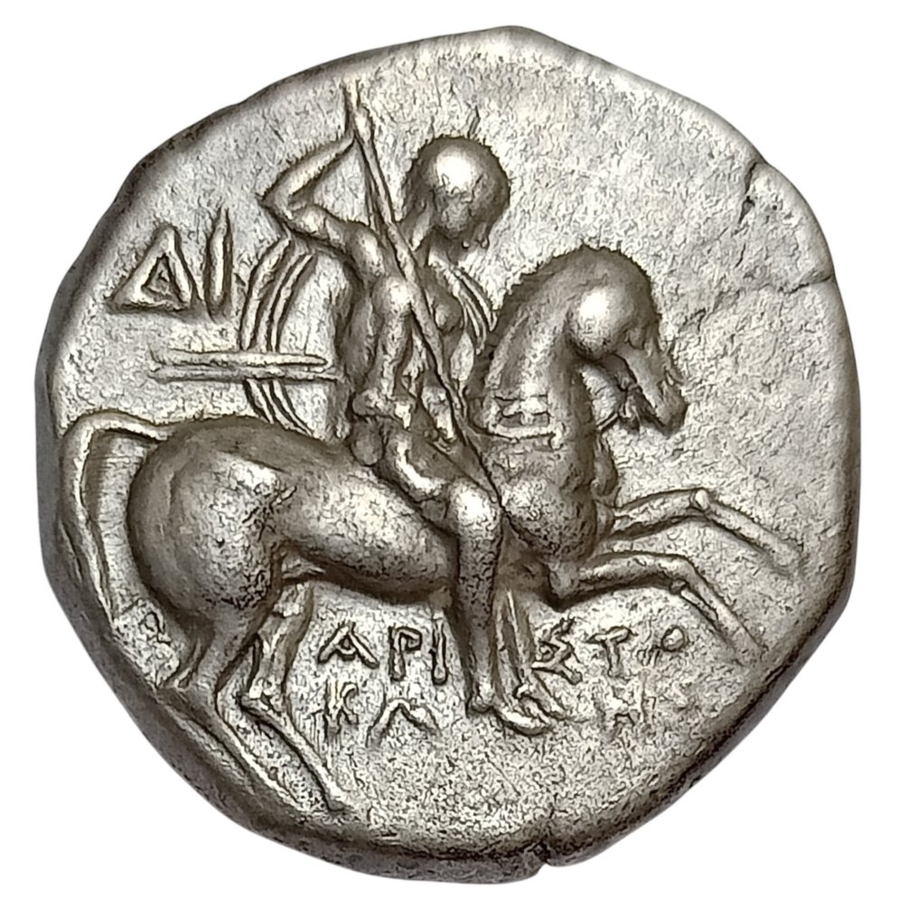 Калабрия, Тарент. Статер ок. 272–240 гг. до н. э. № 1.1