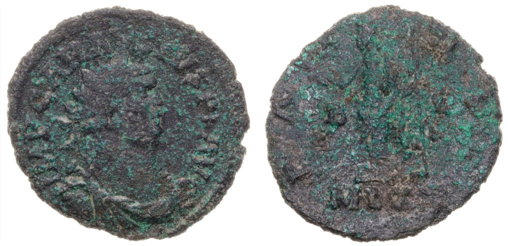 Римская империя. Караузий (286-293 гг. н. э.). Антониниан (Пакс). Монетный двор Лондиниума (Лондон), 290-292 гг. н. э. / RIC 101; Редкая (нет резервной цены) #2.1