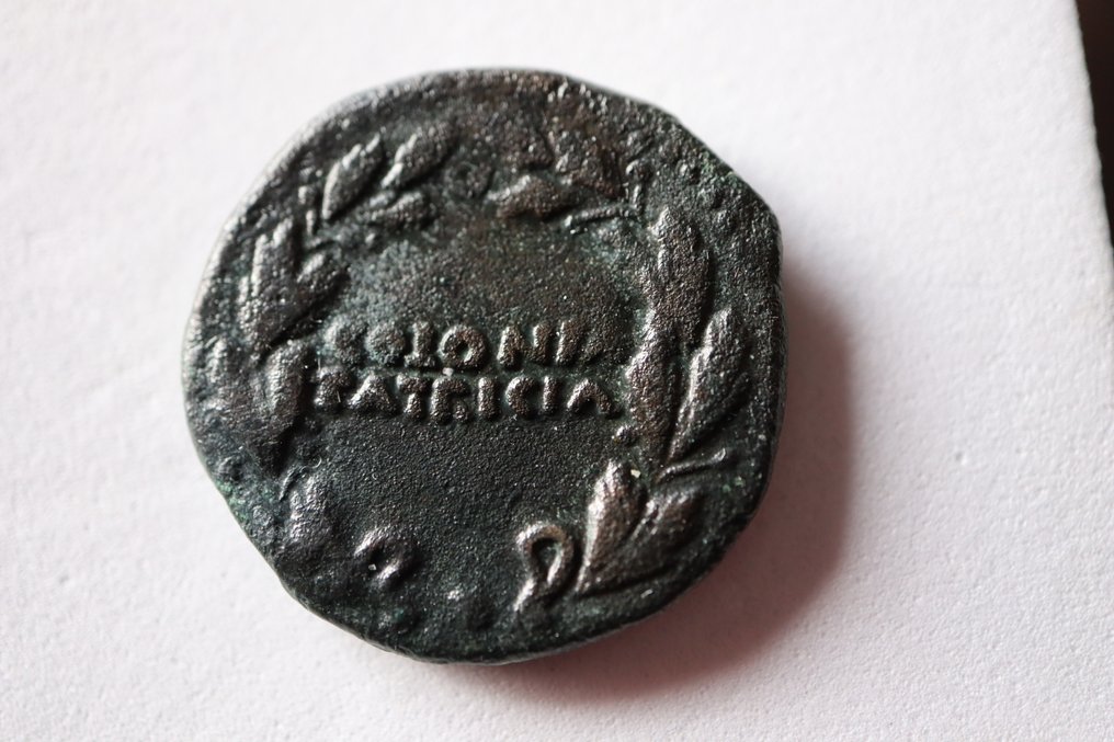 Испания, Кордуба (Колония Патрисия). Август (27 г. до н. э. — 14 г. н. э.). Как (без резервной цены) #2.2