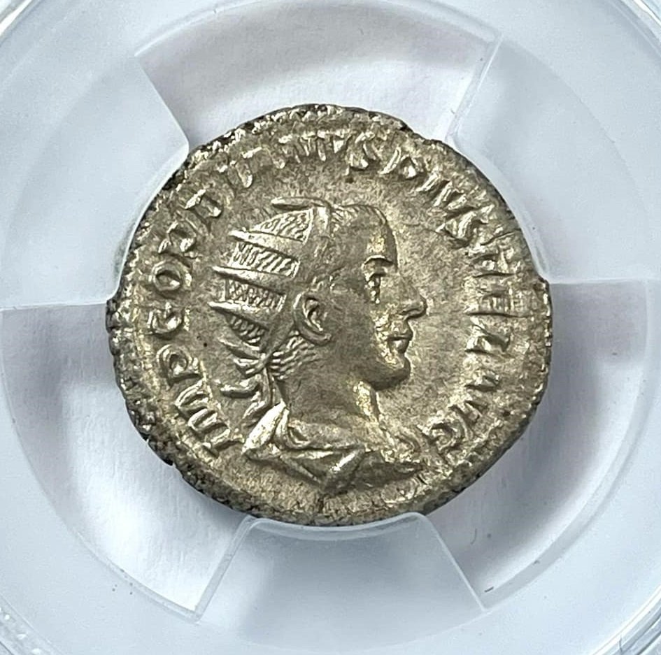 Римская империя. Гордиан III (238-244 гг. н.э.). Антониниан Рим - Аполлон (без резервной цены) #1.1