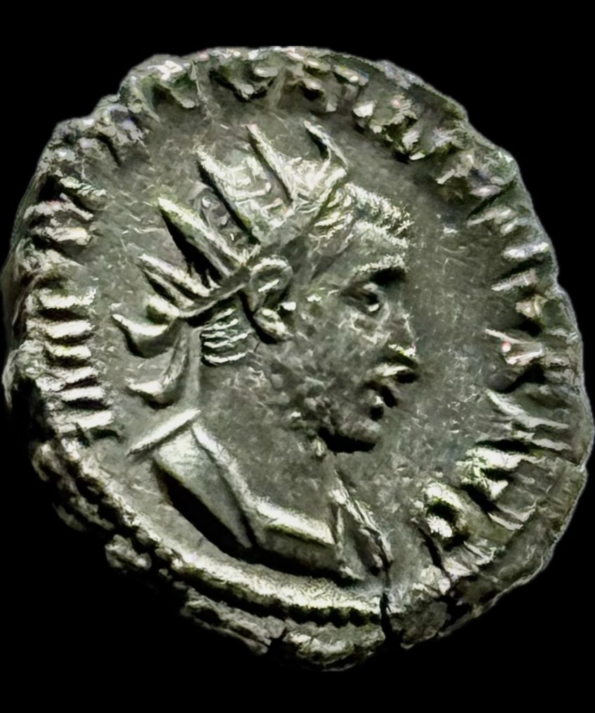 Римская империя. Галлиен (253–268 гг. н.э.). Антониниан 253 – 268 апр. JC - IOVI CONSERVA (без резервной цены) # 2.1