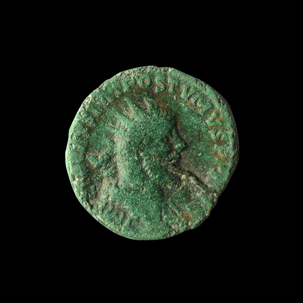 Римская империя. Постум (260–269 гг. н.э.). Двойной сестерций 261/263 (без резервной цены) #1.1