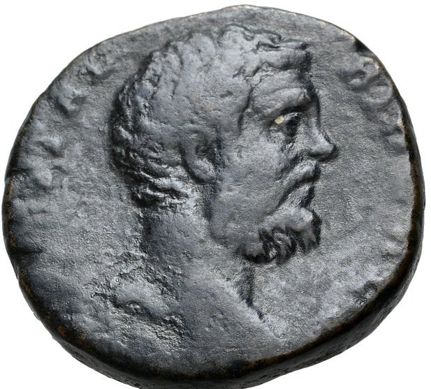 Римская империя. Клодий Альбин (195–197 гг. н.э.). Сестерций 194-195 (Цезарь) (без резервной цены) # 1.1