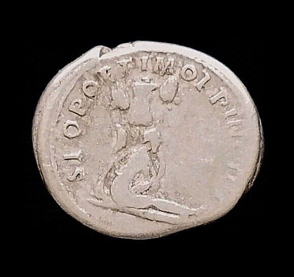 Римская империя. Траян (98-117 гг. н. э.). Денарий Рим, 103-105 гг. - Daker im Trauergestus (Без резервной цены) #1.1