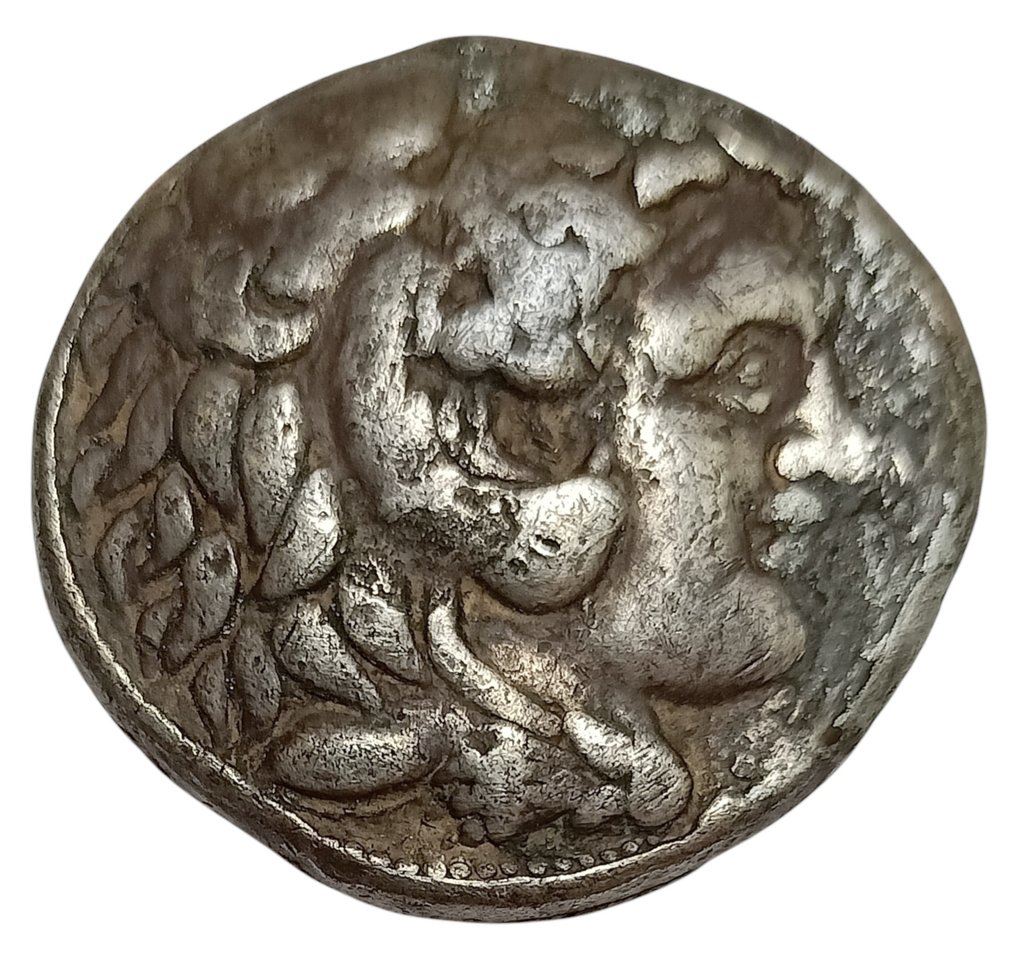 Македония. Александр III (336-323 до н.э.). Тетрадрахма Вавилона, при архонте Докиме или Селевке I, ок. 323-318/7 до н.э. (без резервной цены) #1.1