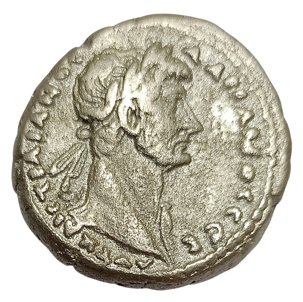 Римская империя. Адриан (117-138 гг. н.э.). Тетрадрахма Александрия RY 3 = 118-119 гг. н.э. #1.1