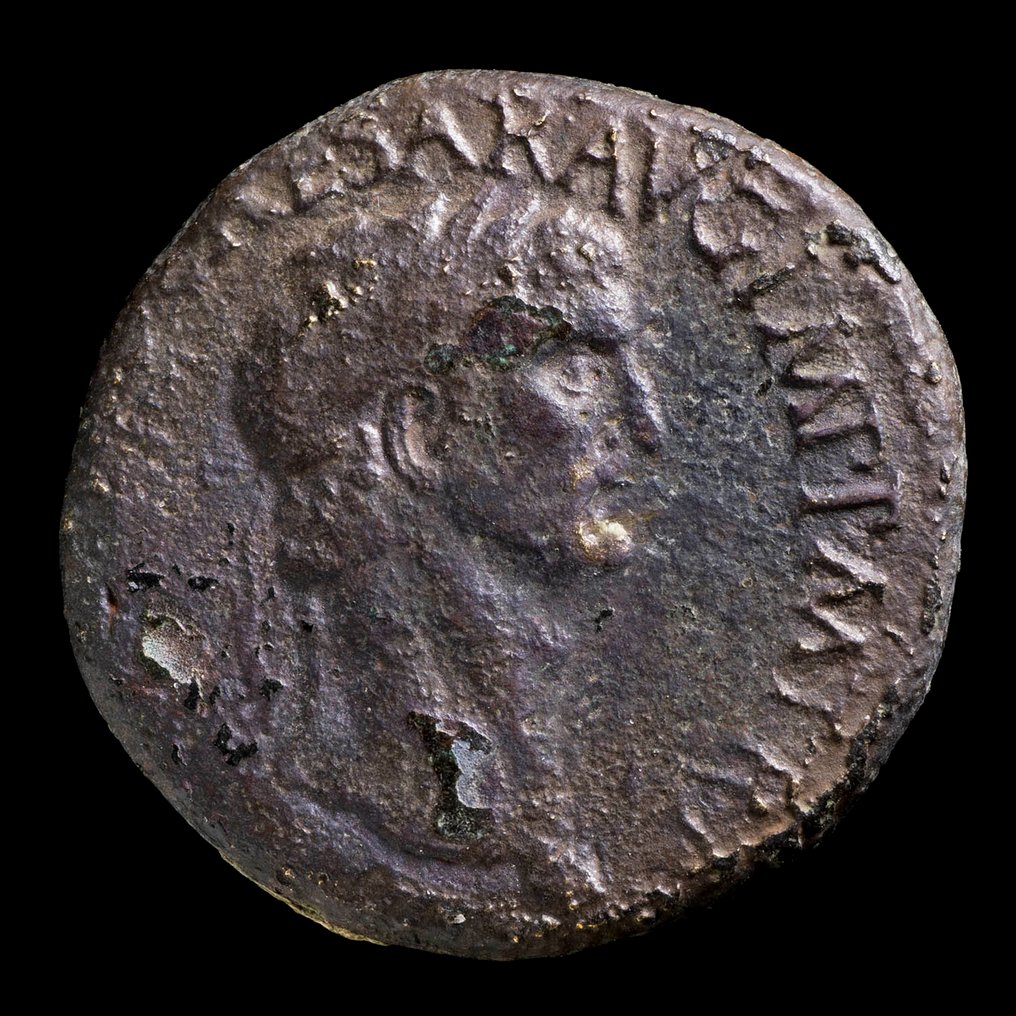 Римская империя. Клавдий (41–54 гг. н. э.). Sestertius EX S C / P P / O B CIVES / SERVATOS (без резервной цены) #1.1