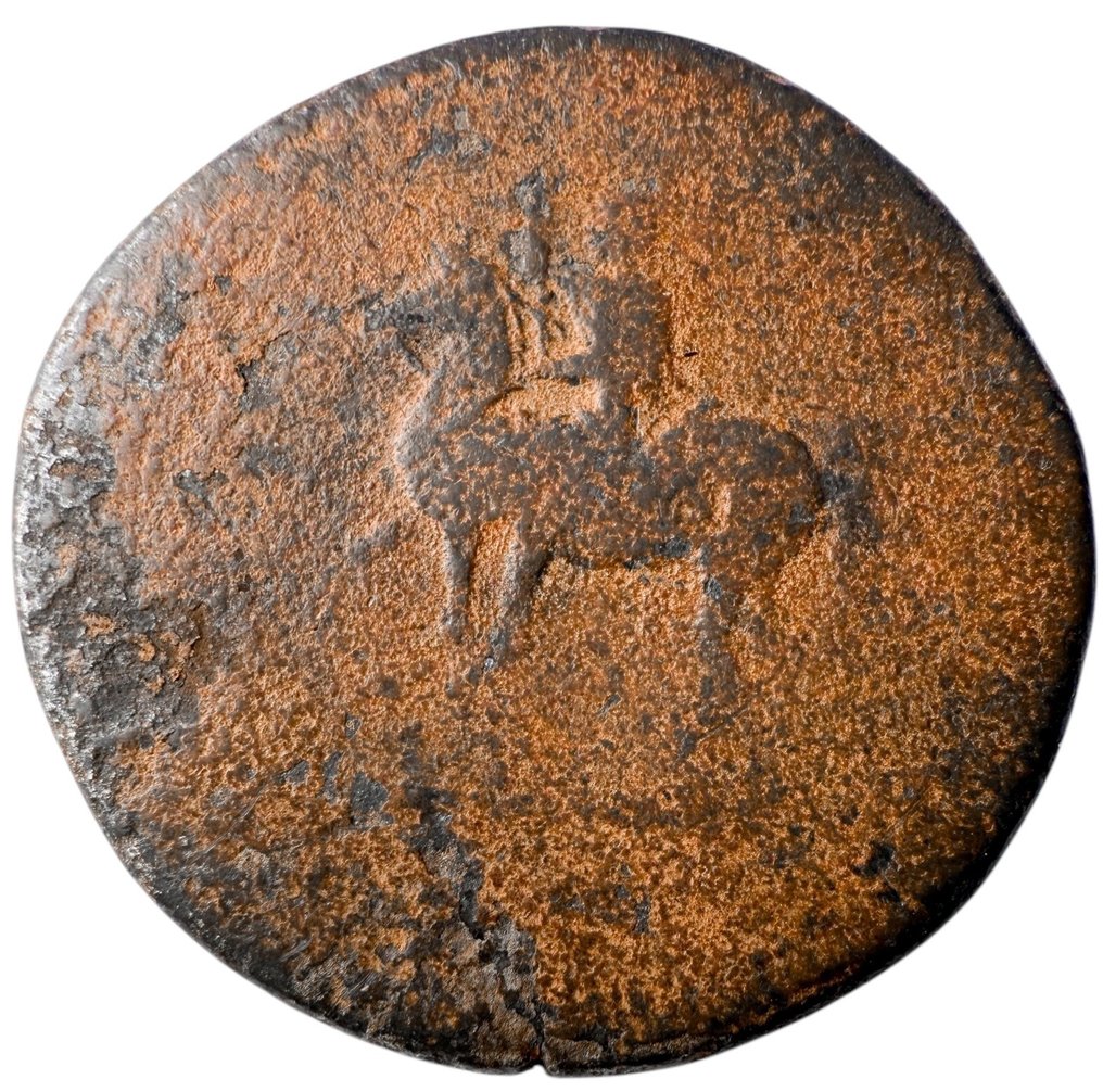 Римская империя. Траян (98–117 гг. н.э.). Сестерций - Statua Equestre di Traiano (без резервной цены) #2.2
