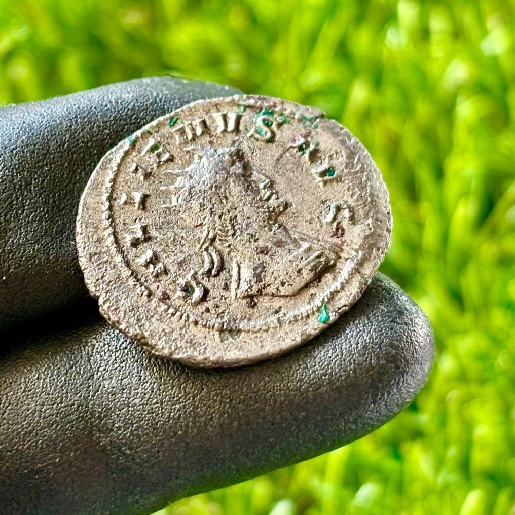 Римская империя. Галлиен (253–268 гг. н.э.). Антонинианус - SALVS AVGG (R1185) (без резервной цены) #2.2
