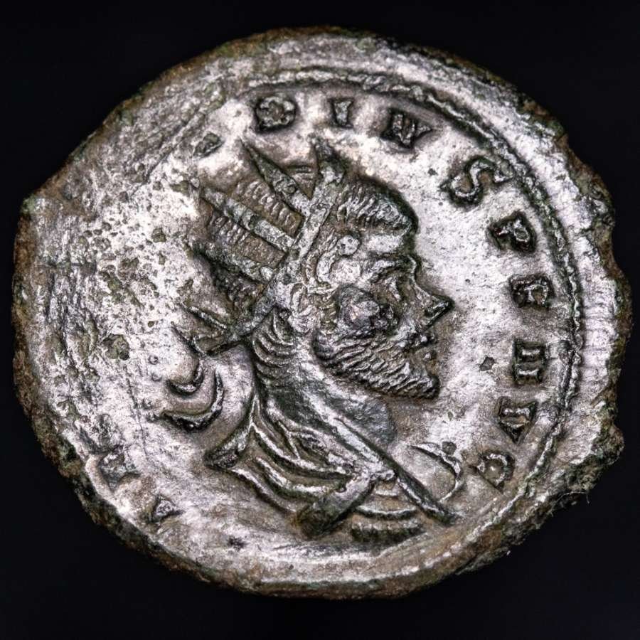 Римская империя. Клавдий Готский (268–270 гг. н. э.). Мята Антониниан Кизик. 269 ​​г. н. э. FORTVNA REDVX (без резервной цены) # 1.1